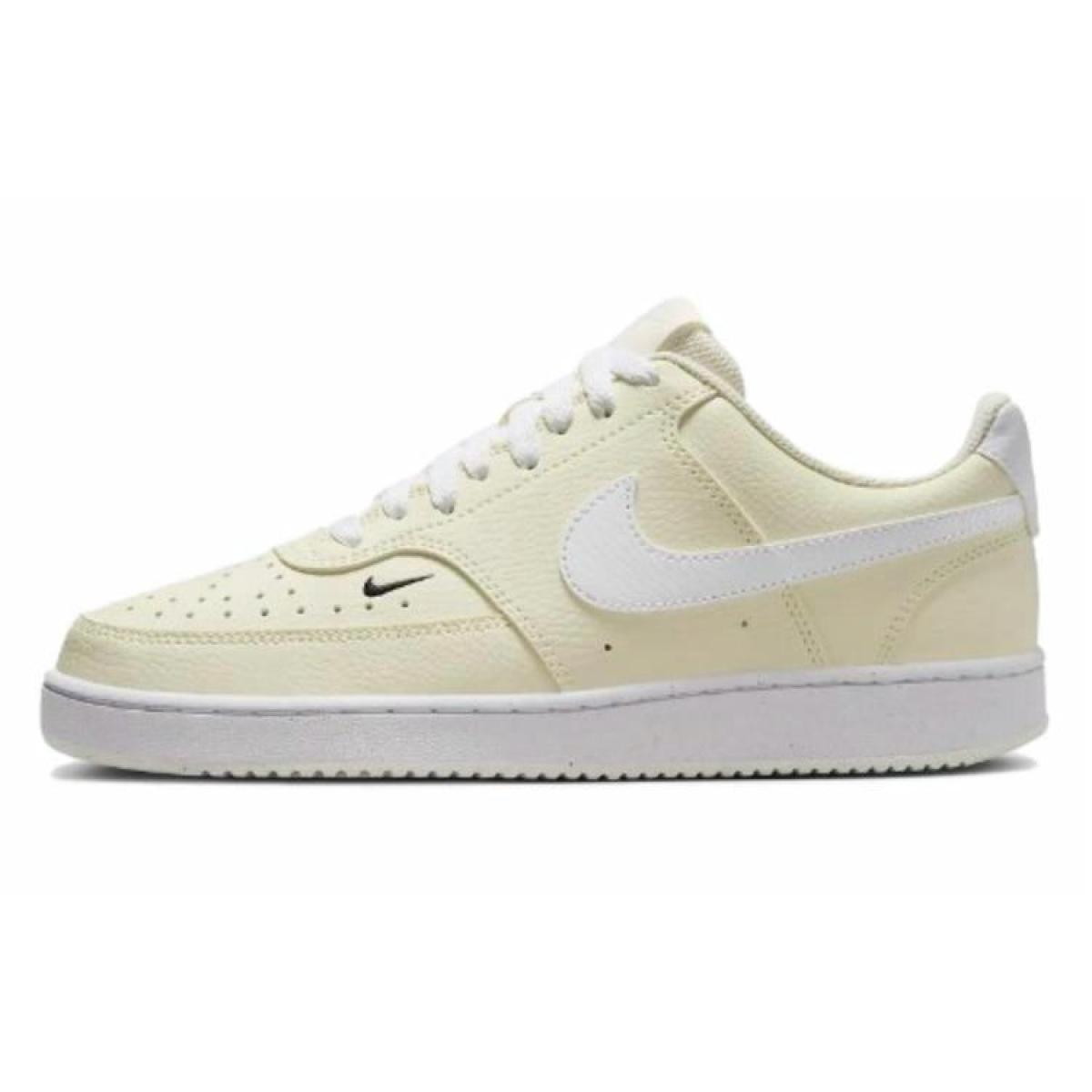 Женские кроссовки Nike Court Vision Low Next Nature White/Yellow