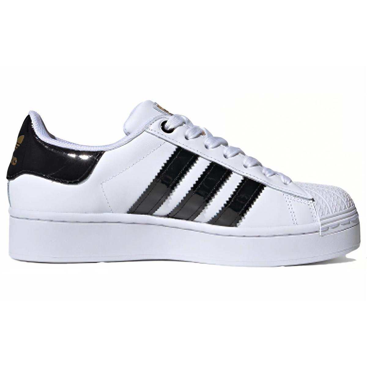 Женские кроссовки Adidas Originals Superstar Bold White/Black