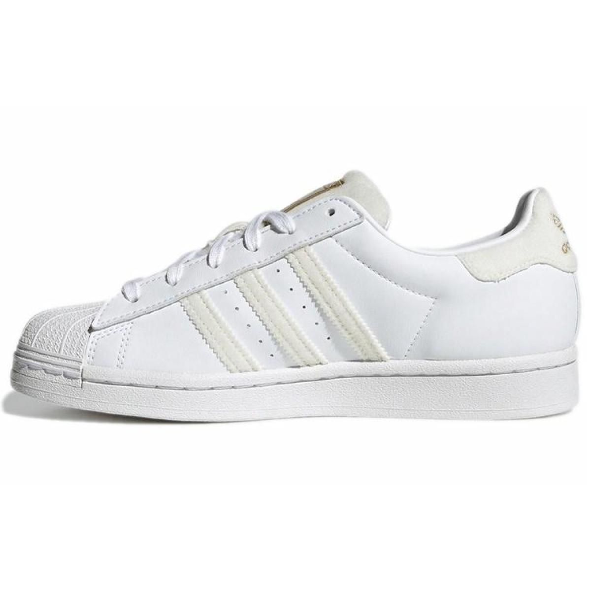 Женские кроссовки Adidas Originals Superstar Han Yu White