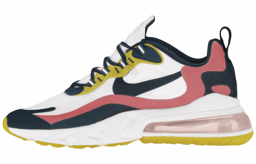 Мужские кроссовки Nike Air Max 270 React White/Blue/Green