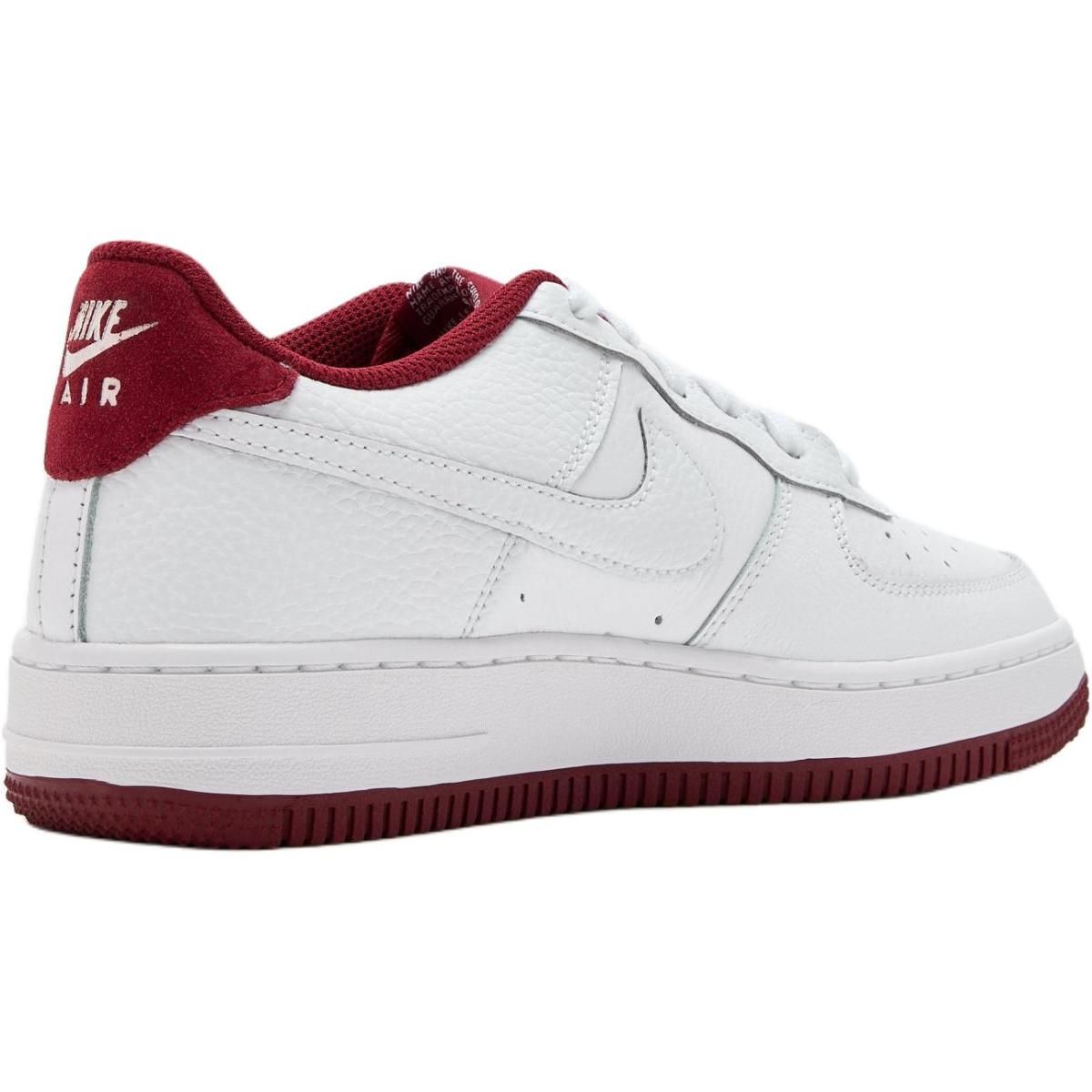 Подростковые кроссовки Nike Air Force 1 Lv8 3 White/Red GS