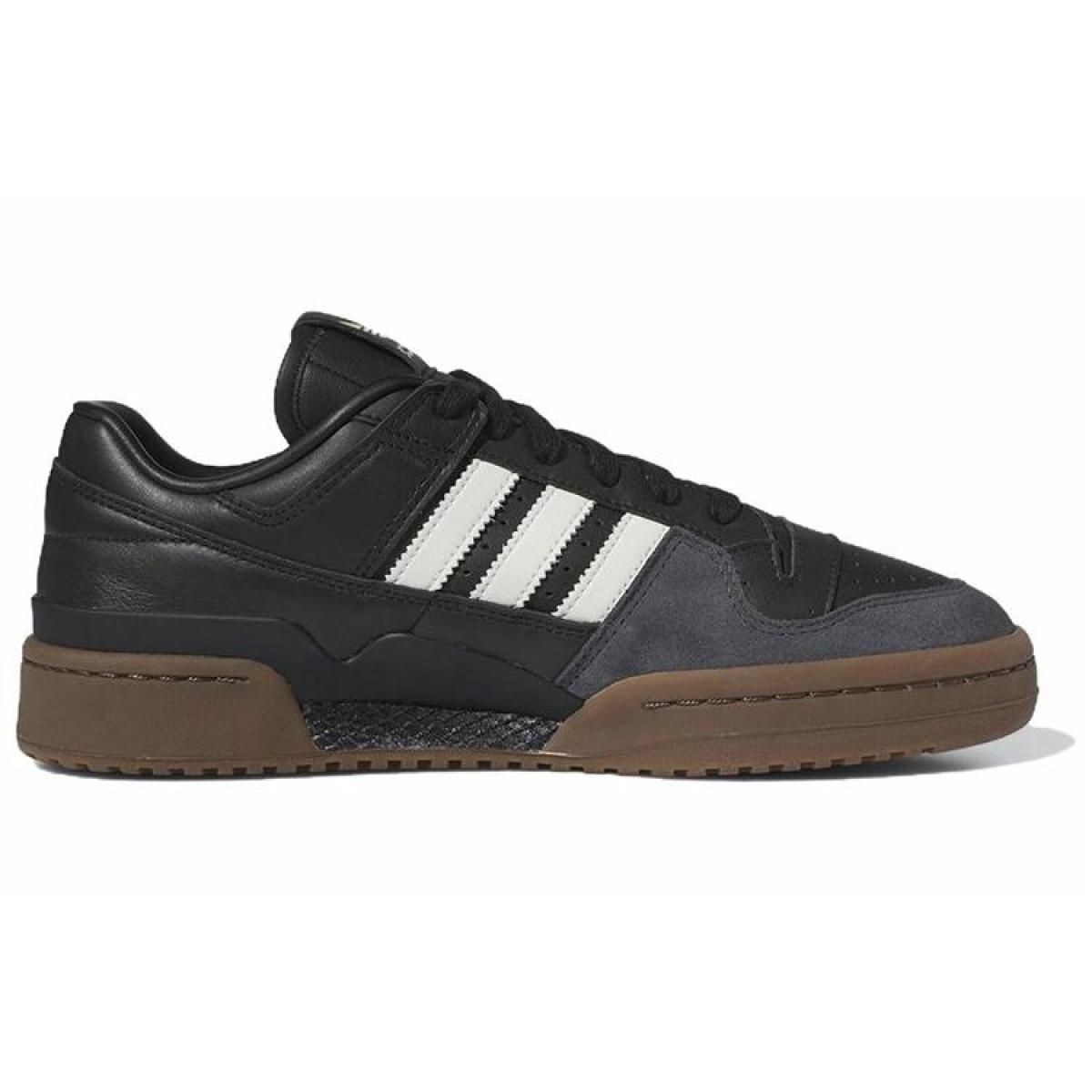 Кроссовки Adidas Originals Forum Low Black/White