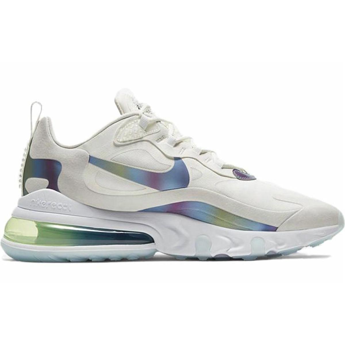Кроссовки Nike Air Max 270 React Bubble Pack White/Green