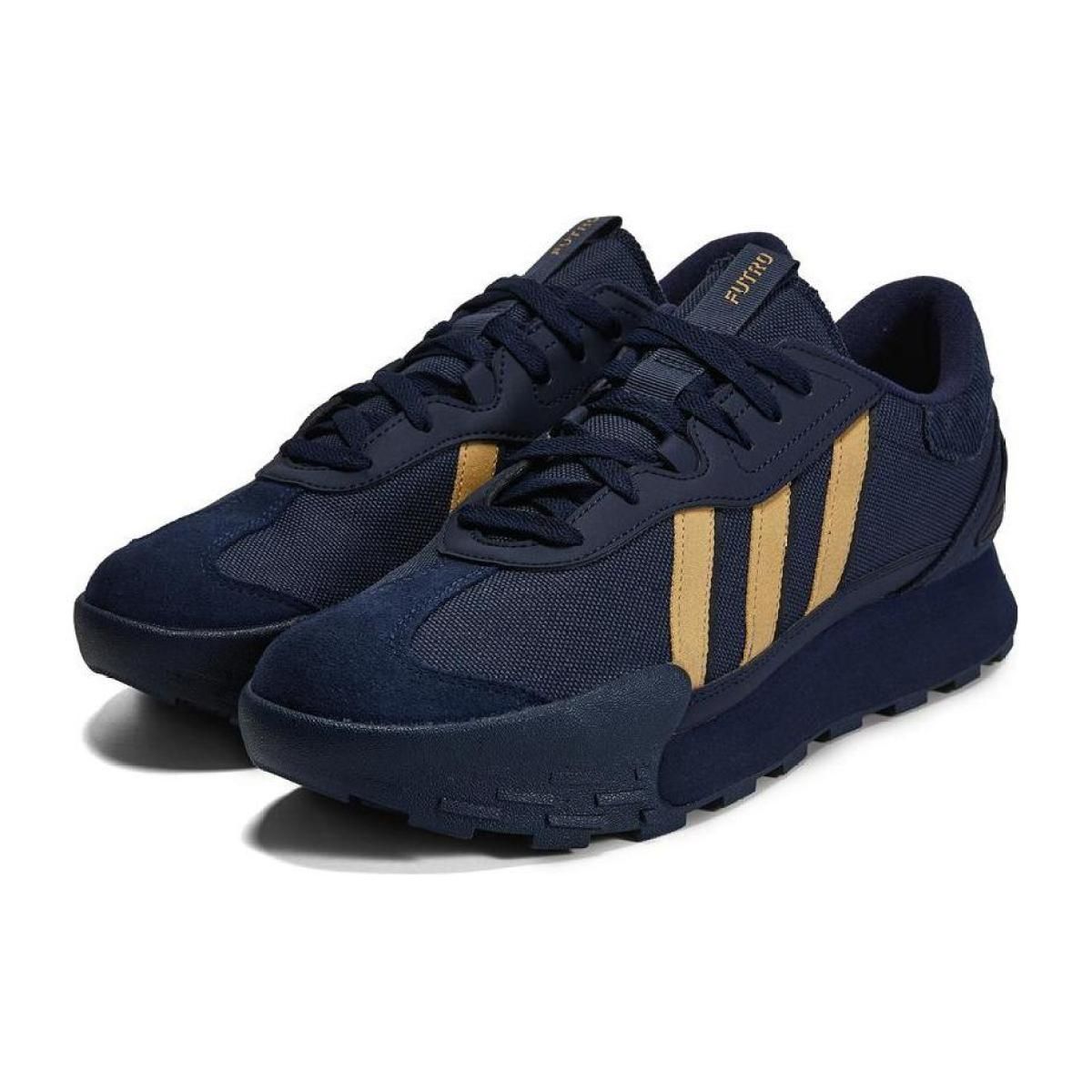 Кроссовки Adidas neo Futro Mixr Dark Blue/Yellow