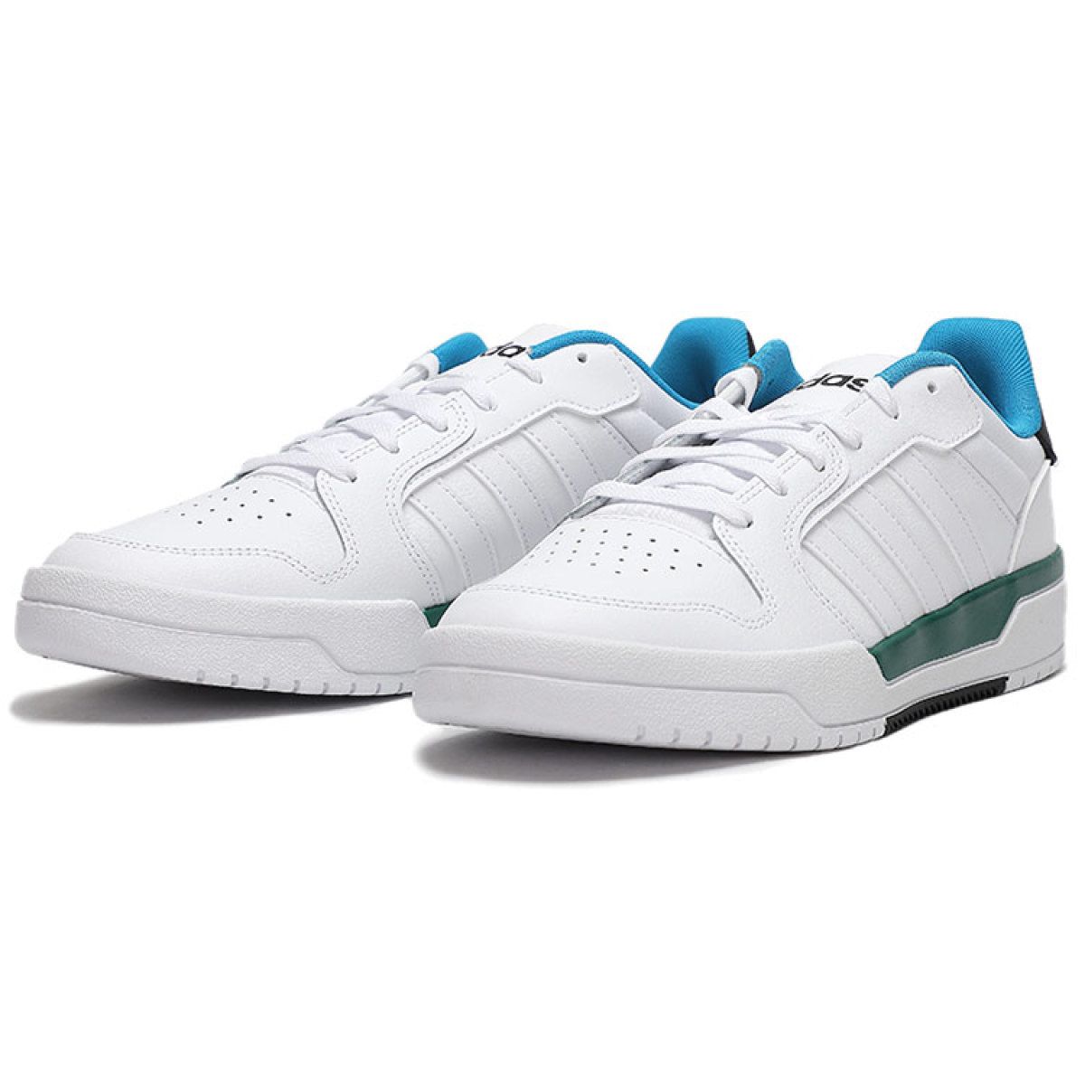 Мужские кроссовки Adidas neo Entrap White/Green