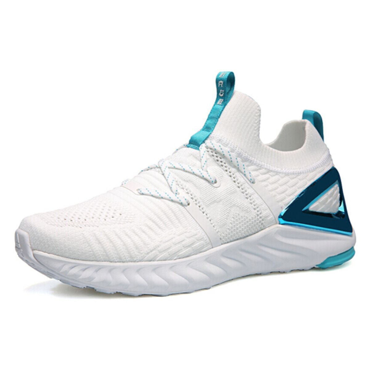Кроссовки Peak Tai Ji 1.0 Lifestyle White/Royal Blue/Fern Green
