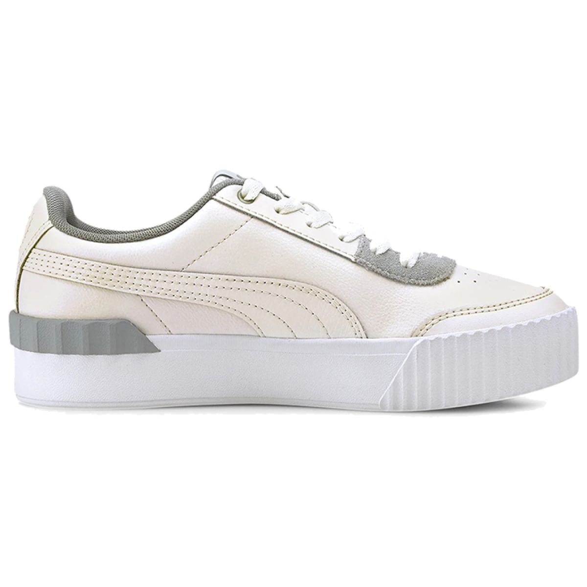 Женские кеды Puma Carina Lift White/Grey