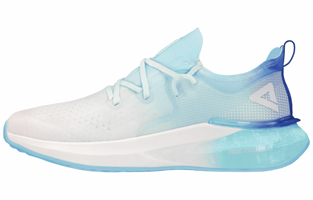 Кроссовки Peak Tai Ji3.0 All White/Ice Blue