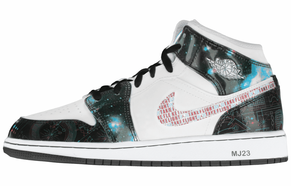 Подростковые кроссовки Air Jordan 1 Mid SE "Take Flight" GS