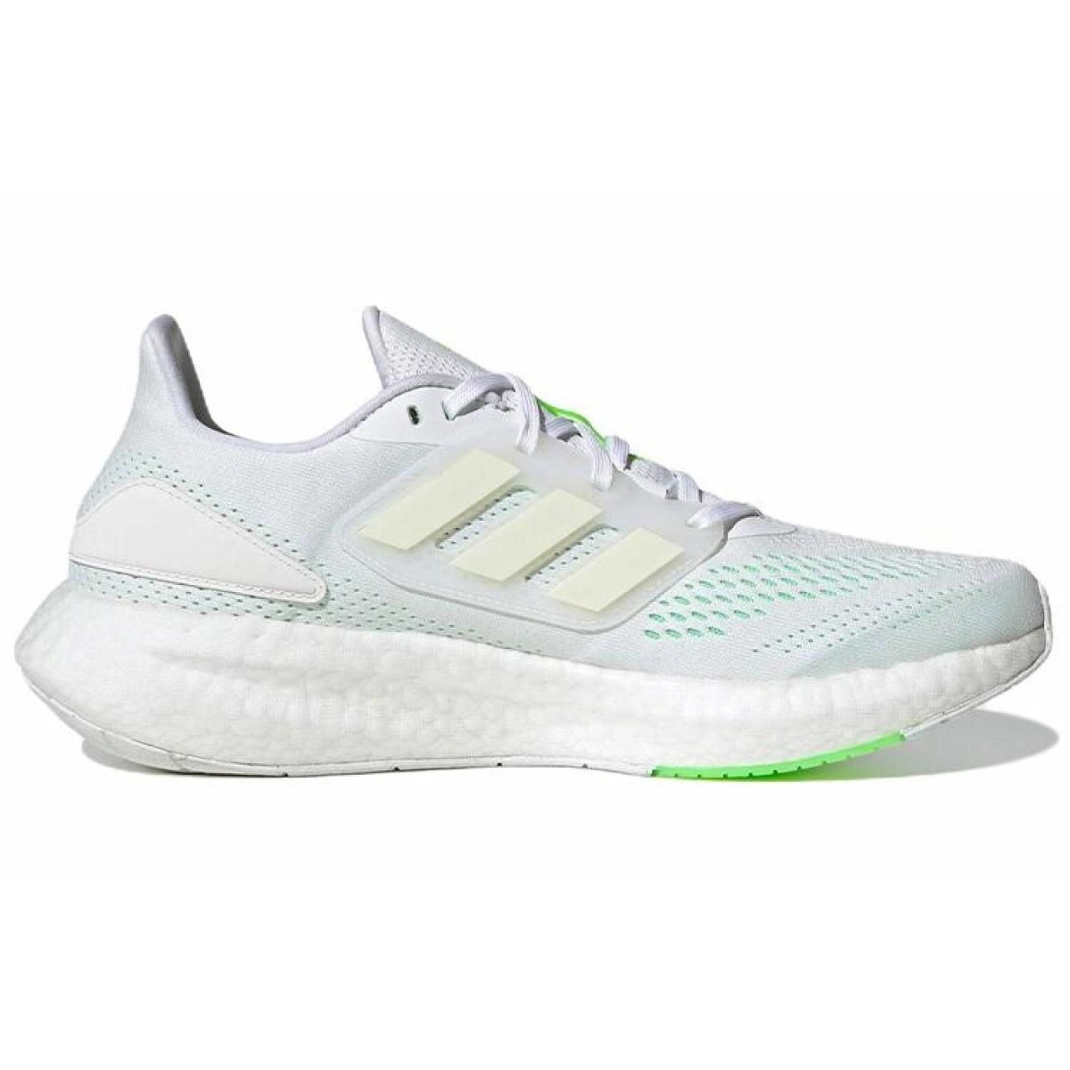 Мужские кроссовки Adidas Pureboost 22 Running White/Green