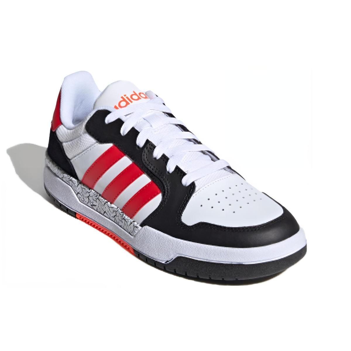 Мужские кроссовки Adidas neo Entrap White/Black/Red