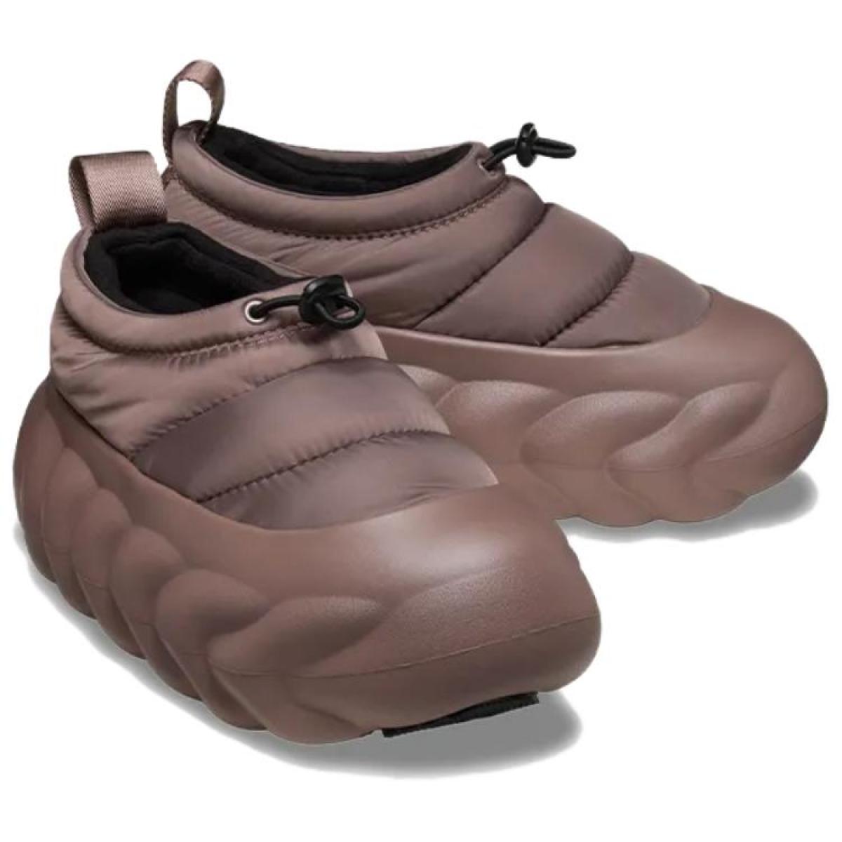 Сапоги Crocs Overpuff Shorty Truffle Brown