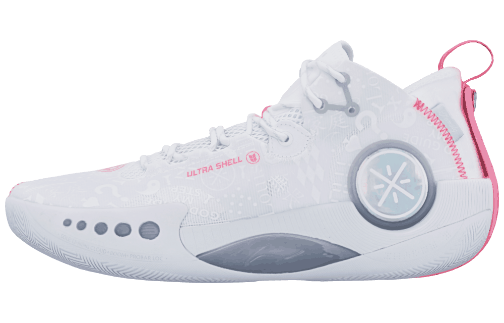 Мужские кроссовки LiNing Shadow 3 Reflective White/Pink