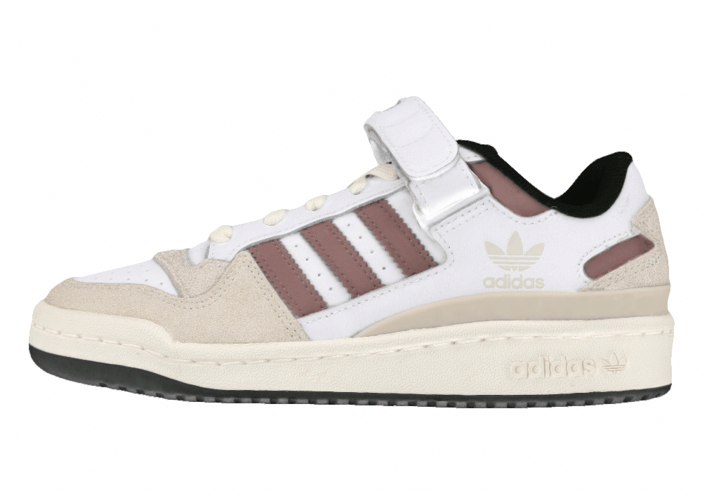 Женские кроссовки Adidas Originals Forum Low White/Purple