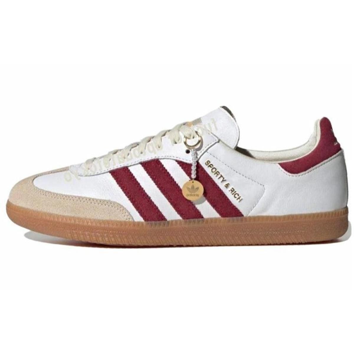 Кроссовки Adidas Originals Samba White/Red