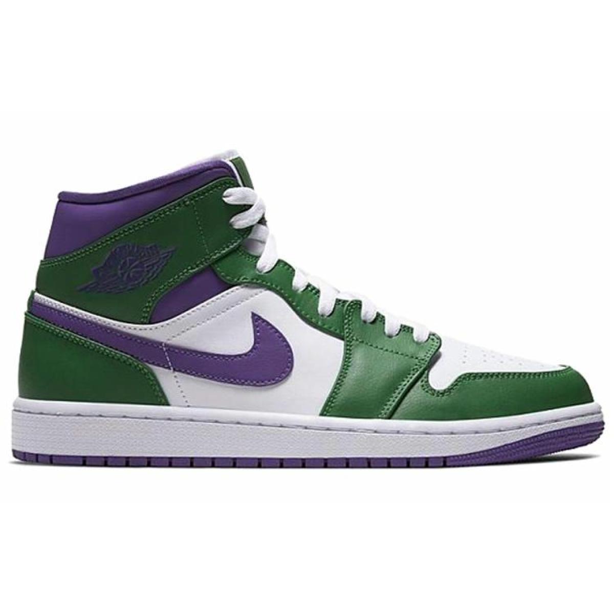 Кроссовки Air Jordan 1 Mid "Incredible Hulk"