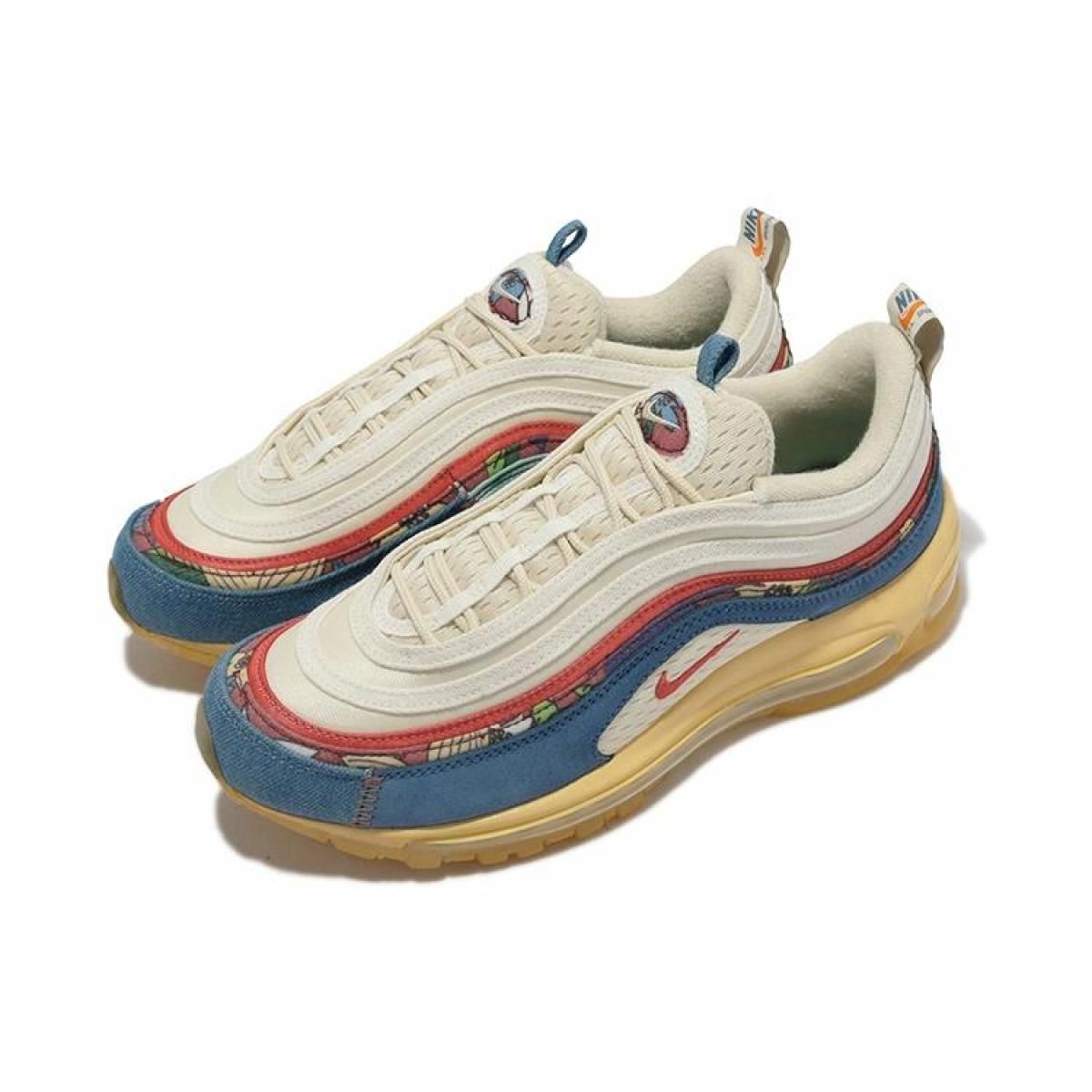 Мужские кроссовки Nike Air Max 97 White/Blue