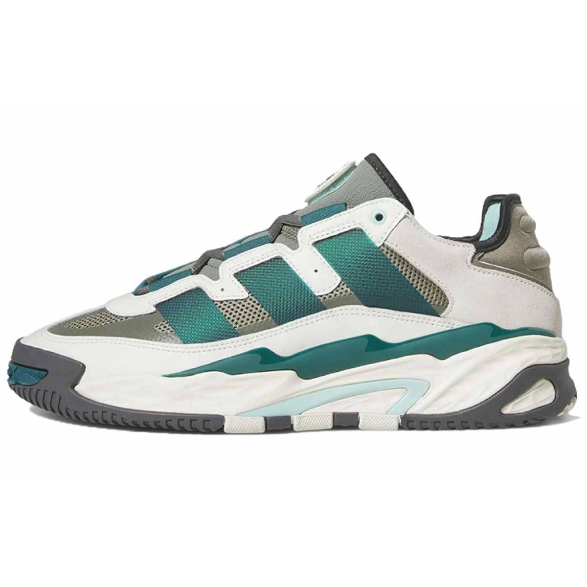 Мужские кроссовки Adidas Originals Niteball 1.0 White/Green