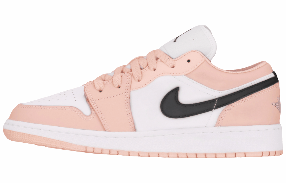 Подростковые кроссовки Air Jordan 1 Low Light Arctic Pink