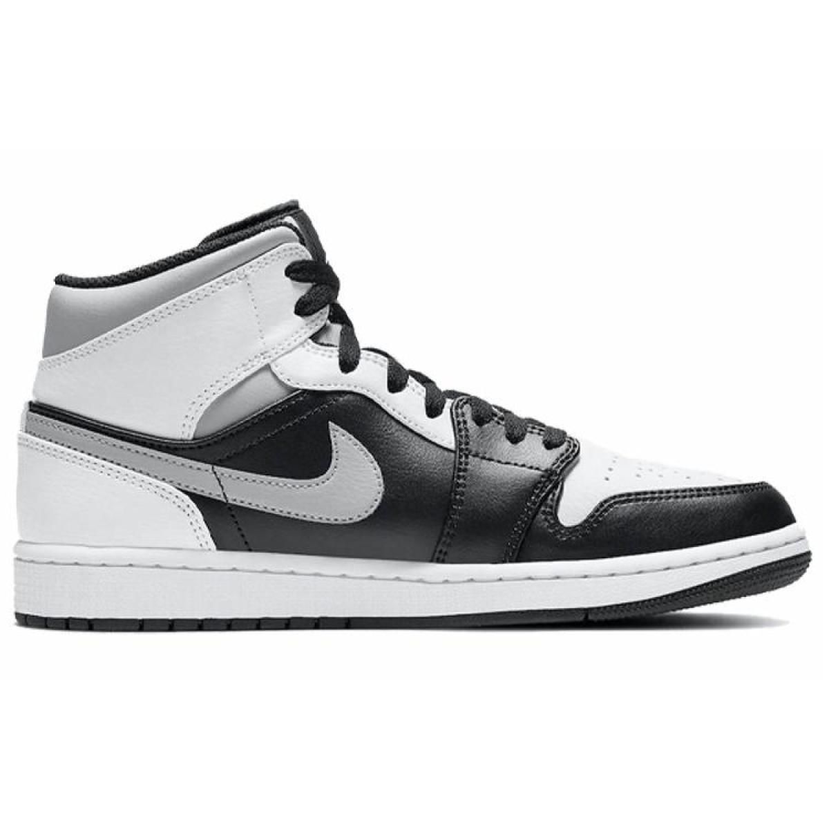 Мужские кроссовки Air Jordan 1 Mid "White Shadow"