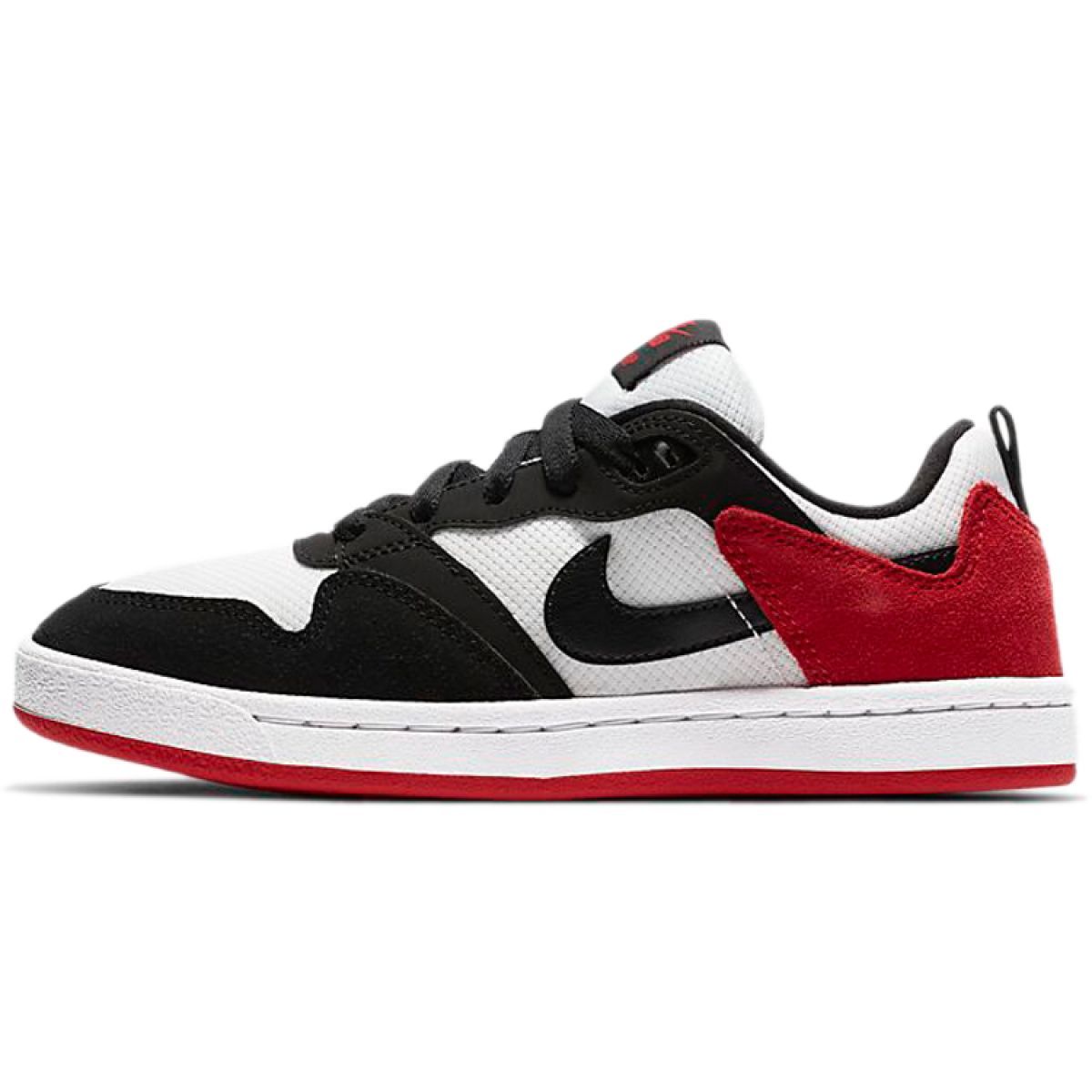 Подростковые кроссовки Nike SB Alleyoop Black/White/Red GS