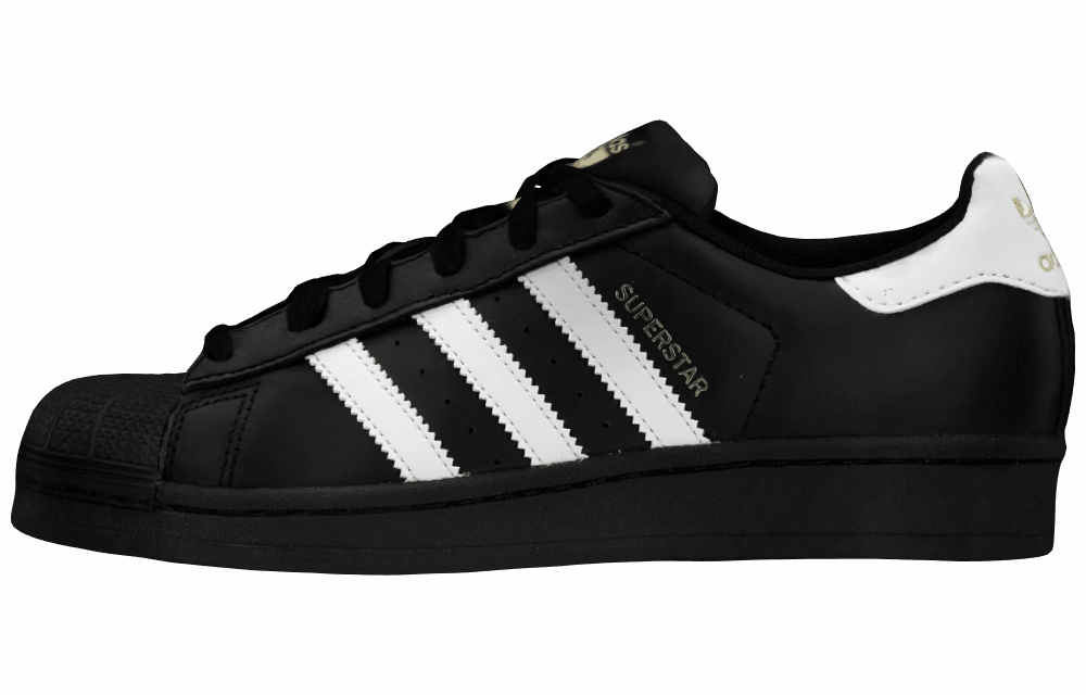 Кроссовки Adidas Originals Superstar Foundation Black/White/Gold