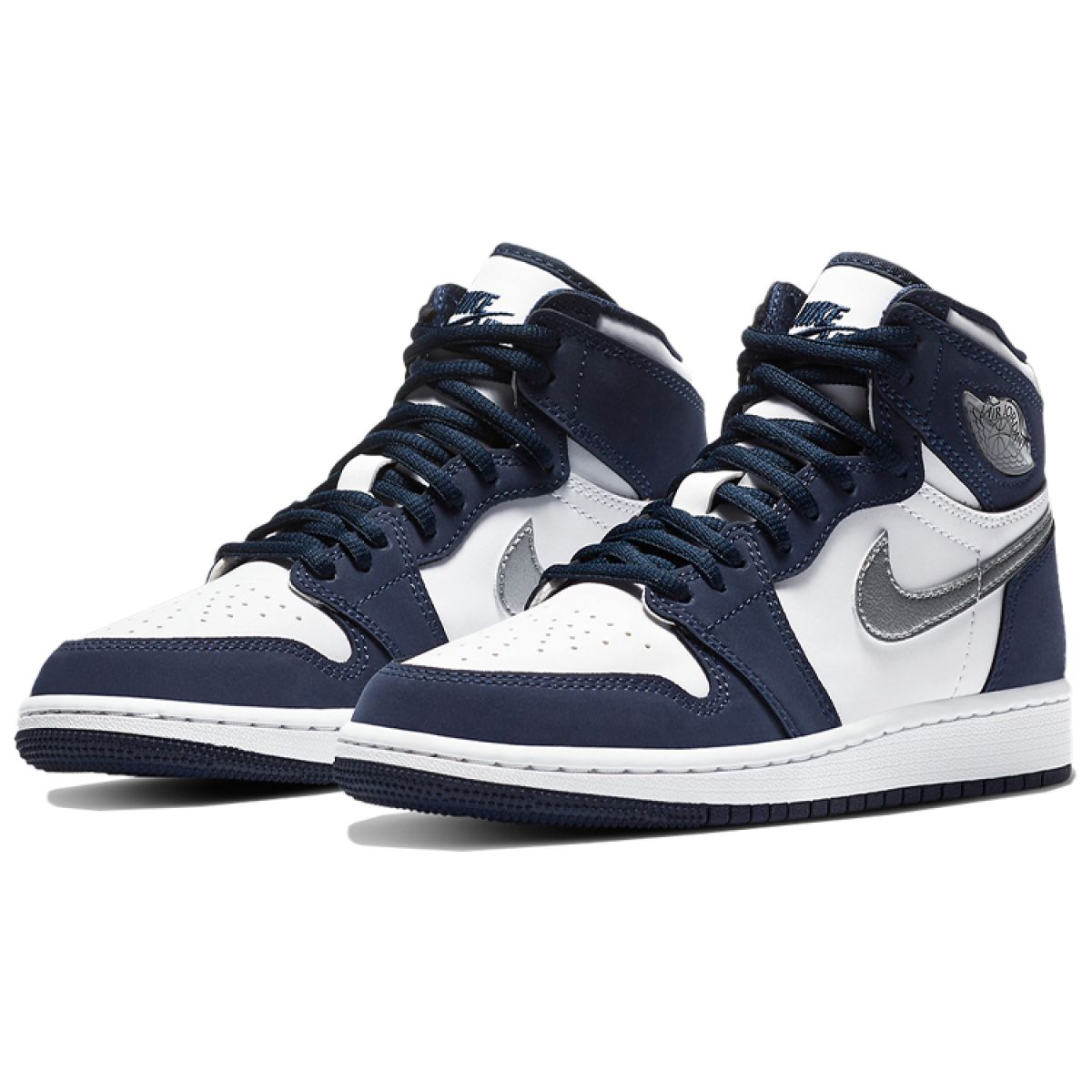 Подростковые кроссовки Air Jordan 1 Retro High CO Japan Midnight Navy GS