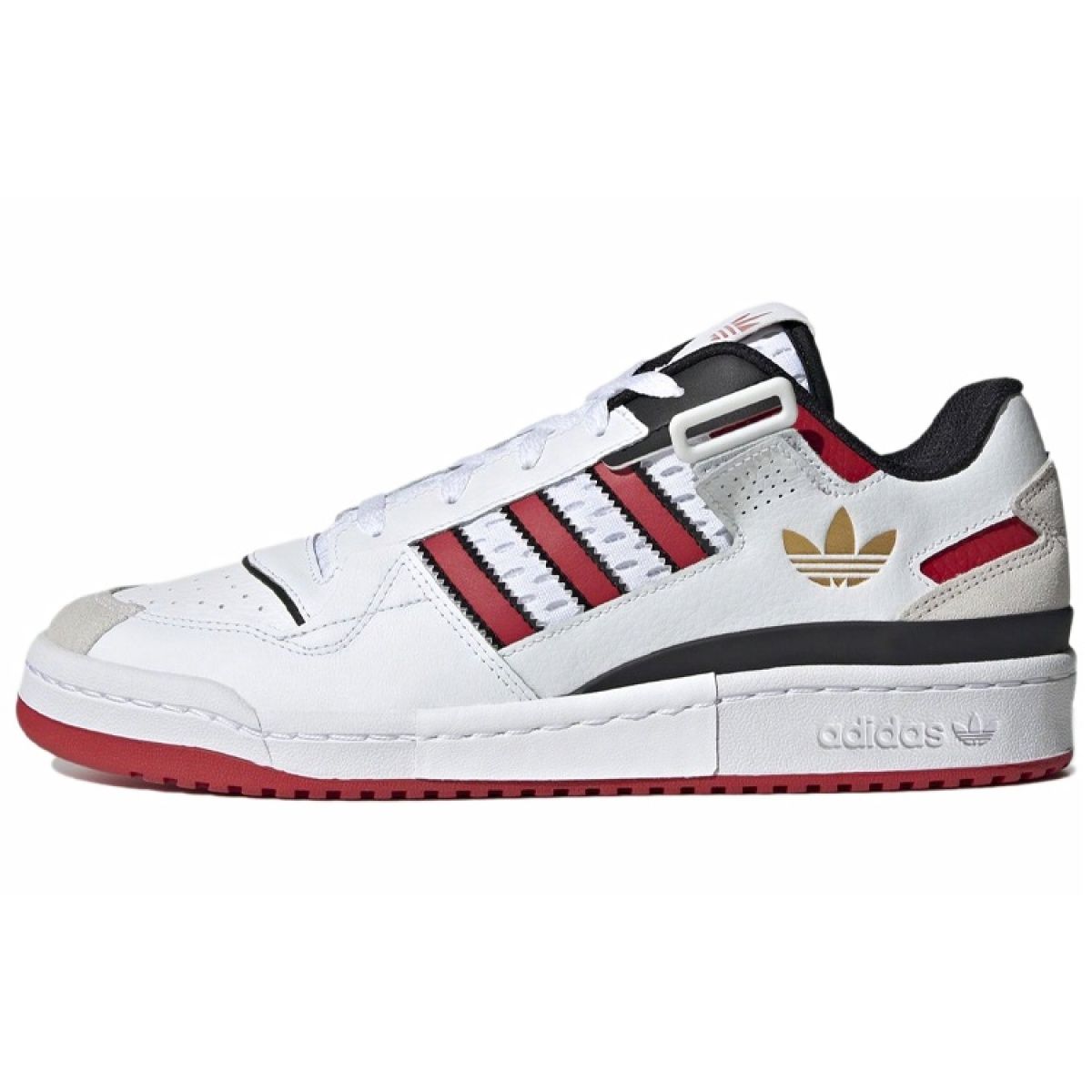 Кроссовки Adidas Originals Forum Low White/Red/Blue