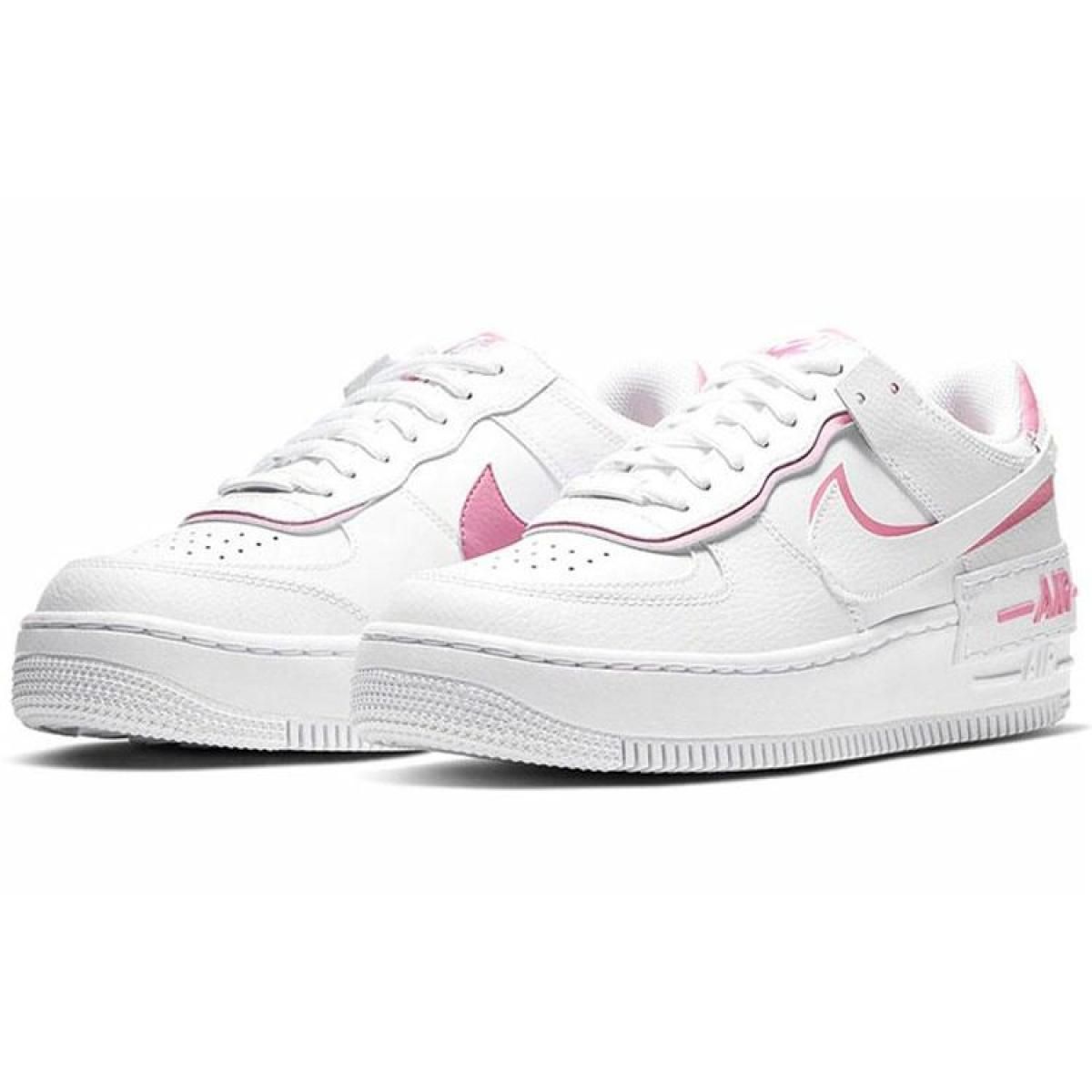 Женские кроссовки Nike Air Force 1 Low Shadow White/Pink