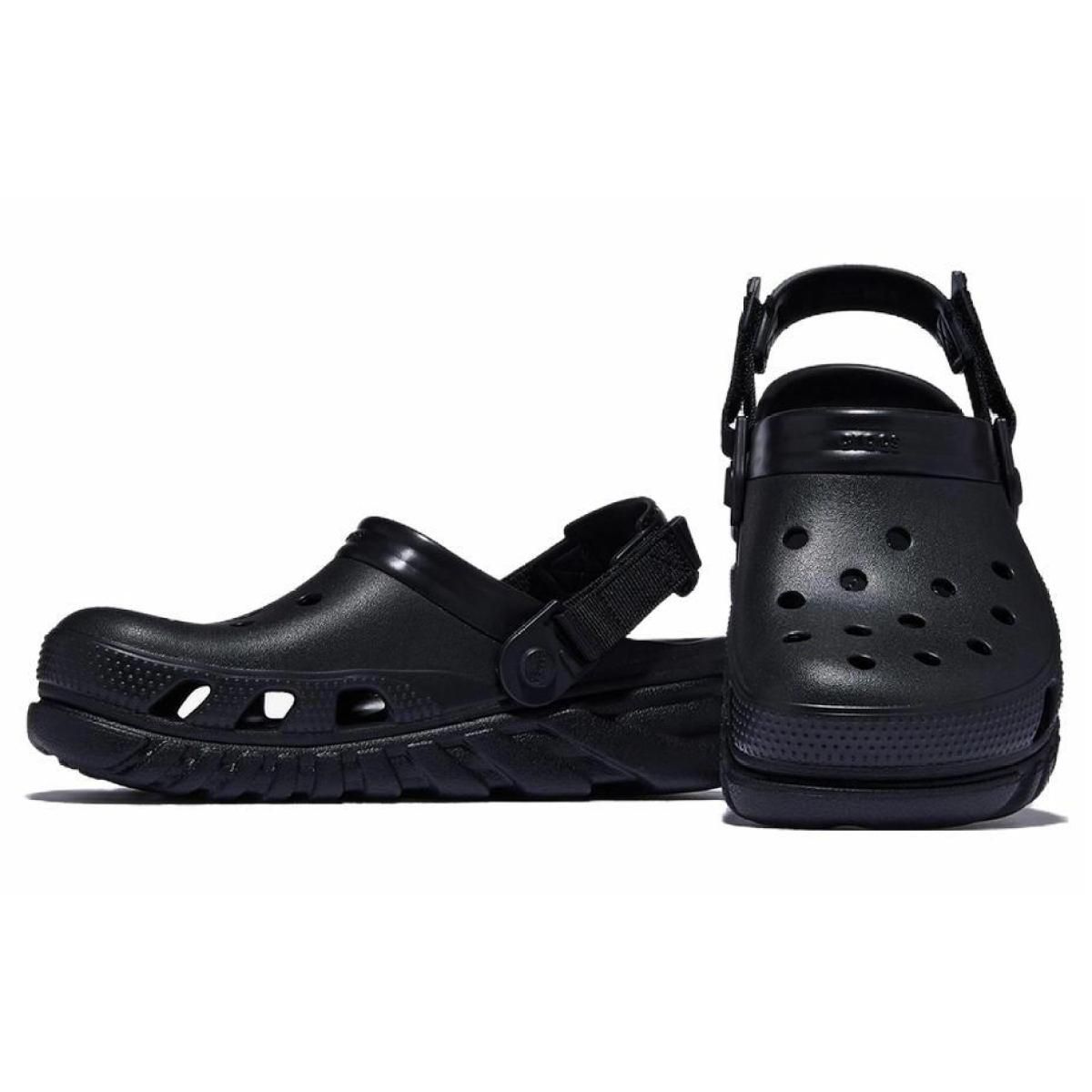 Сабо Crocs Duet Max Clog 3 cm Pure Black