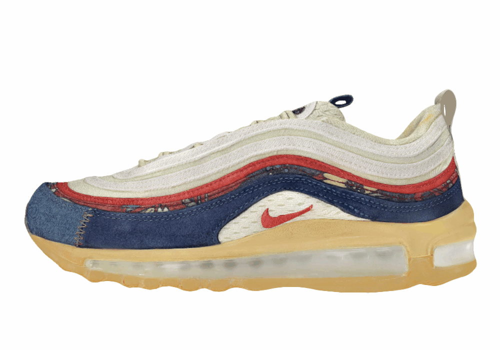 Мужские кроссовки Nike Air Max 97 White/Blue