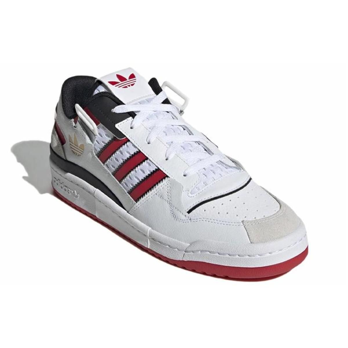 Кроссовки Adidas Originals Forum Low White/Red/Blue