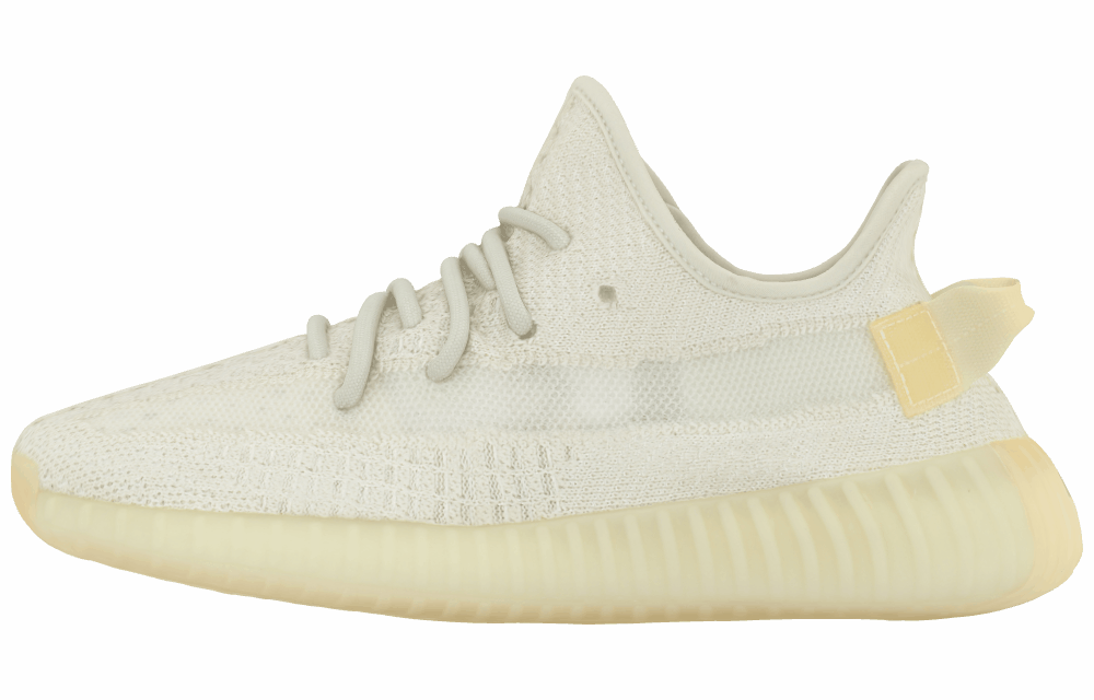 Кроссовки Adidas Yeezy Boost 350 V2 'Light' White/Light Yellow