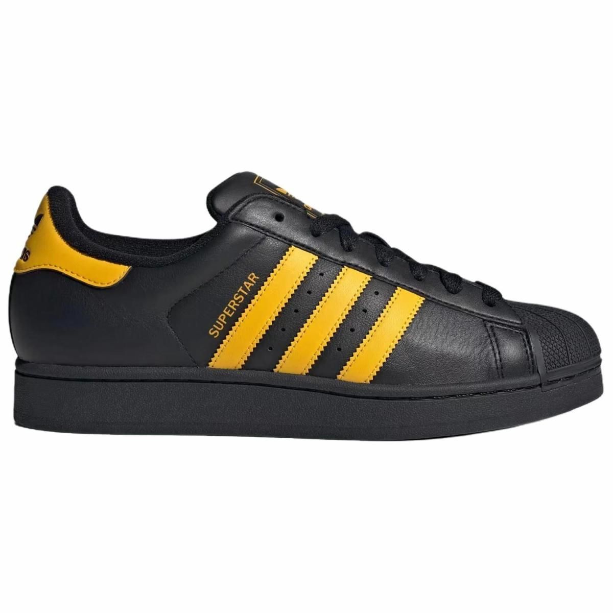 Кроссовки Adidas Originals Superstar Black/Yellow