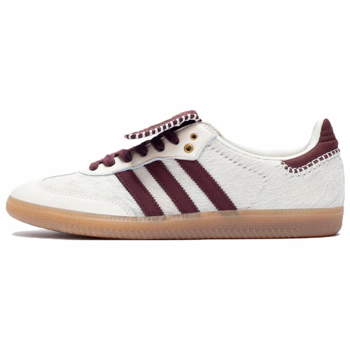 Кроссовки Adidas Originals Samba Pony Tonal White/Brown