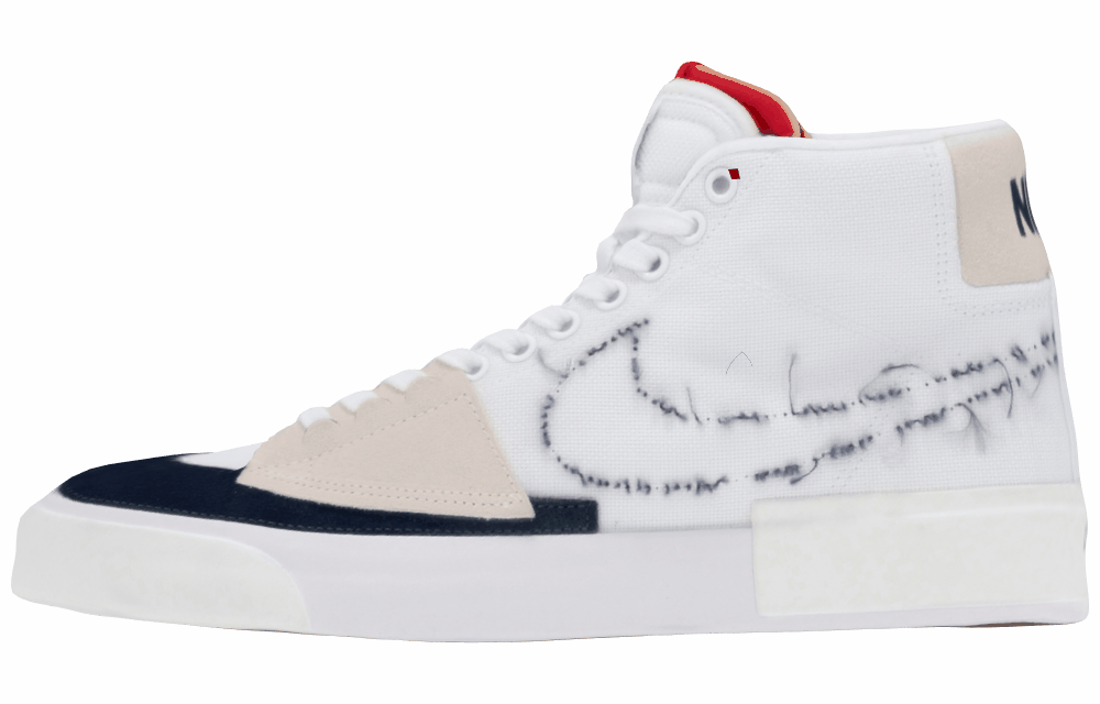 Кеды Nike Blazer Mid Edge Hack Pack White