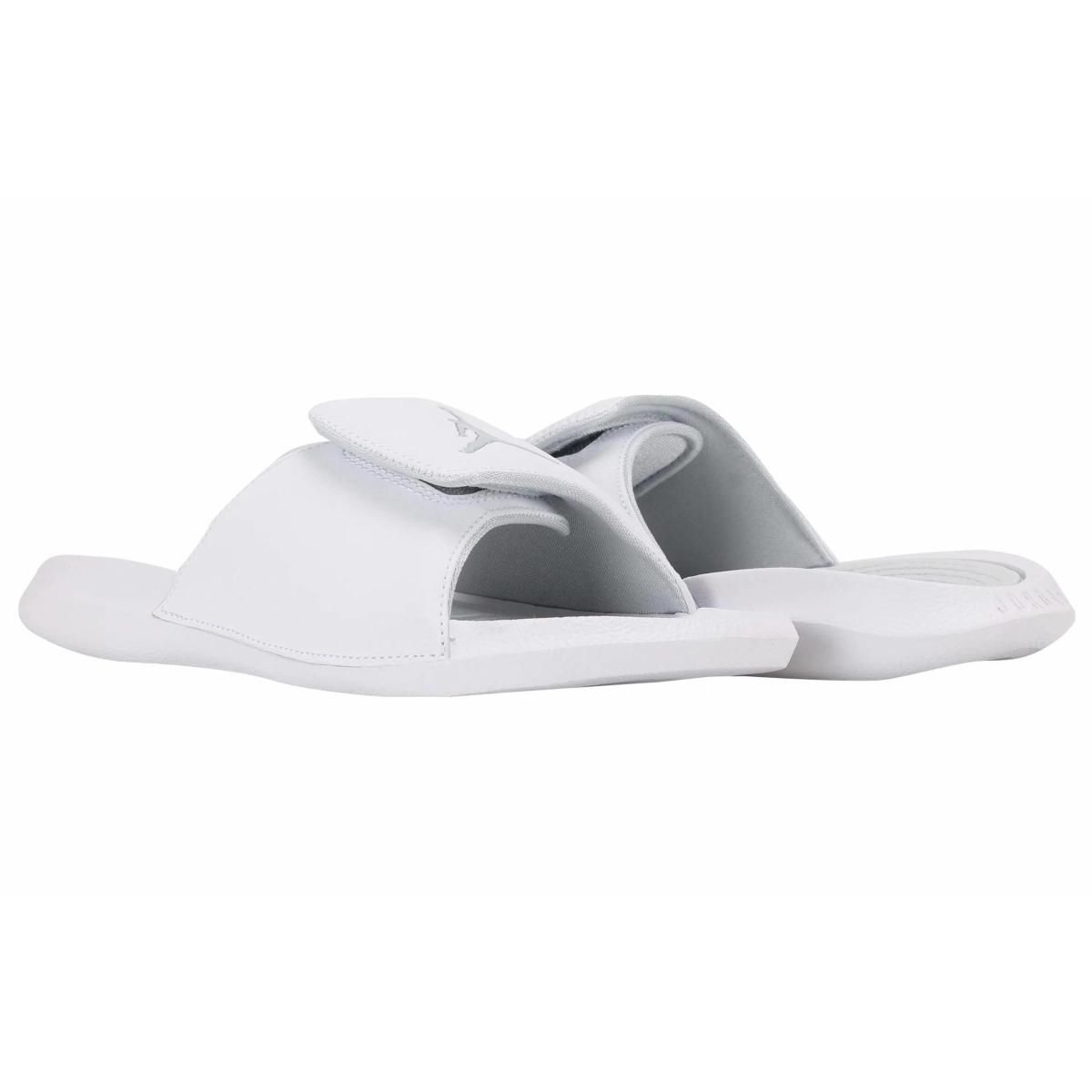 Подростковые шлёпанцы Air Jordan Hydro 6 White GS