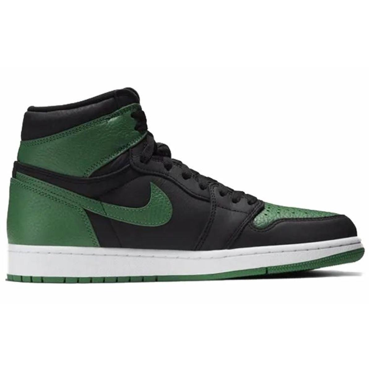 Кроссовки Air Jordan 1 Retro High Pine Green/Black