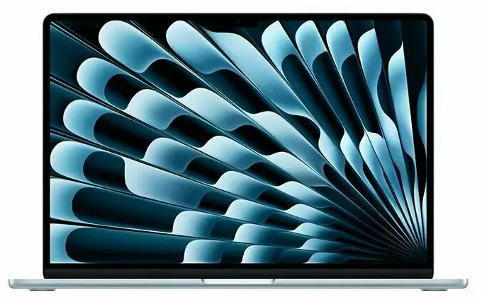 15.3" Ноутбук Apple MacBook Air 15 M4 (2025) 16 GB RAM/256 GB SSD, 10 CPU/10 GPU, Sky Blue, английская клавиатура