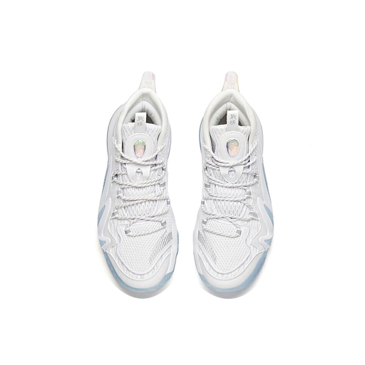 Мужские кроссовки Anta Alex Caruso X Shock The Game 4  "Crazy Tide" White