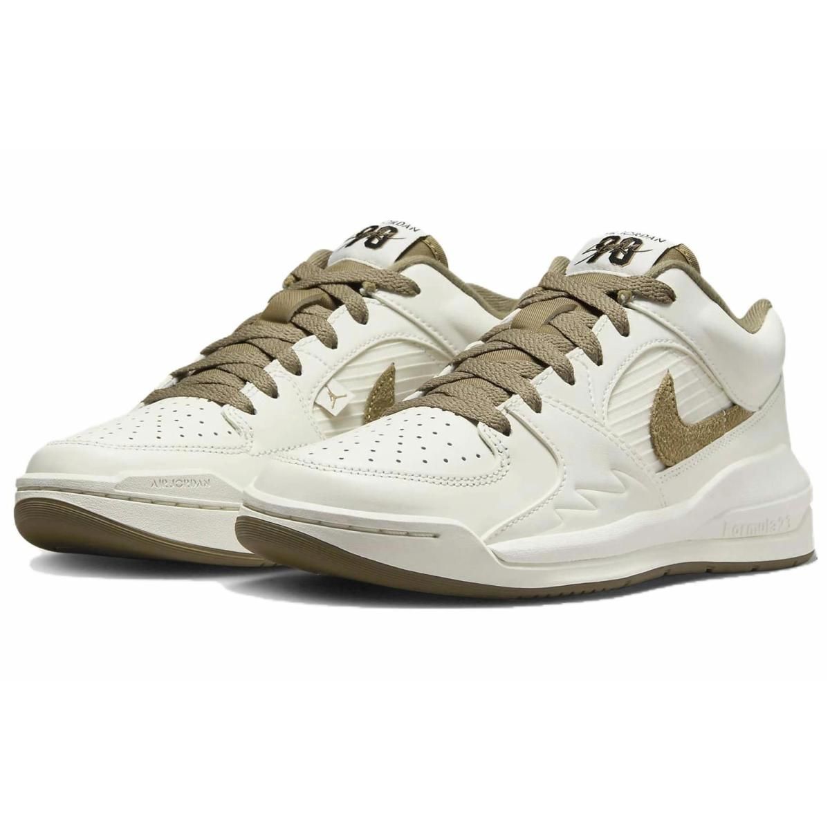 Женские кроссовки Air Jordan Stadium 90 White/Gold