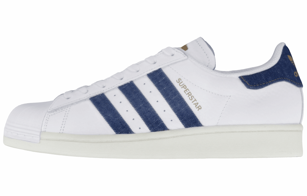 Кеды Adidas Originals Superstar White/Blue