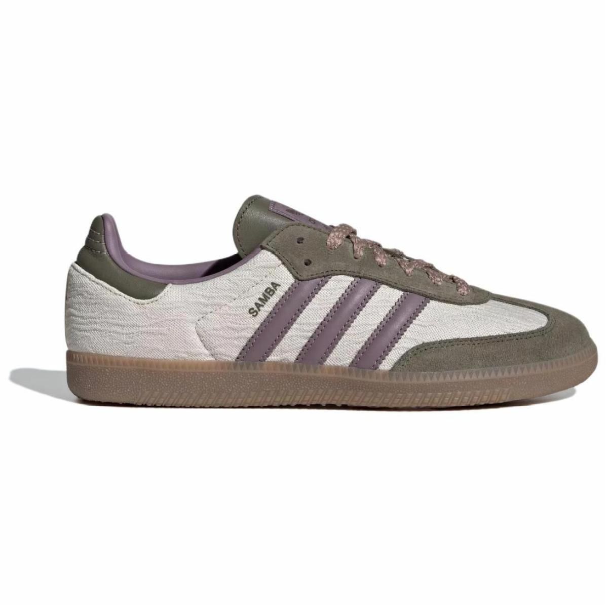 Кроссовки Adidas Originals Samba OG Brown/Purple/Green