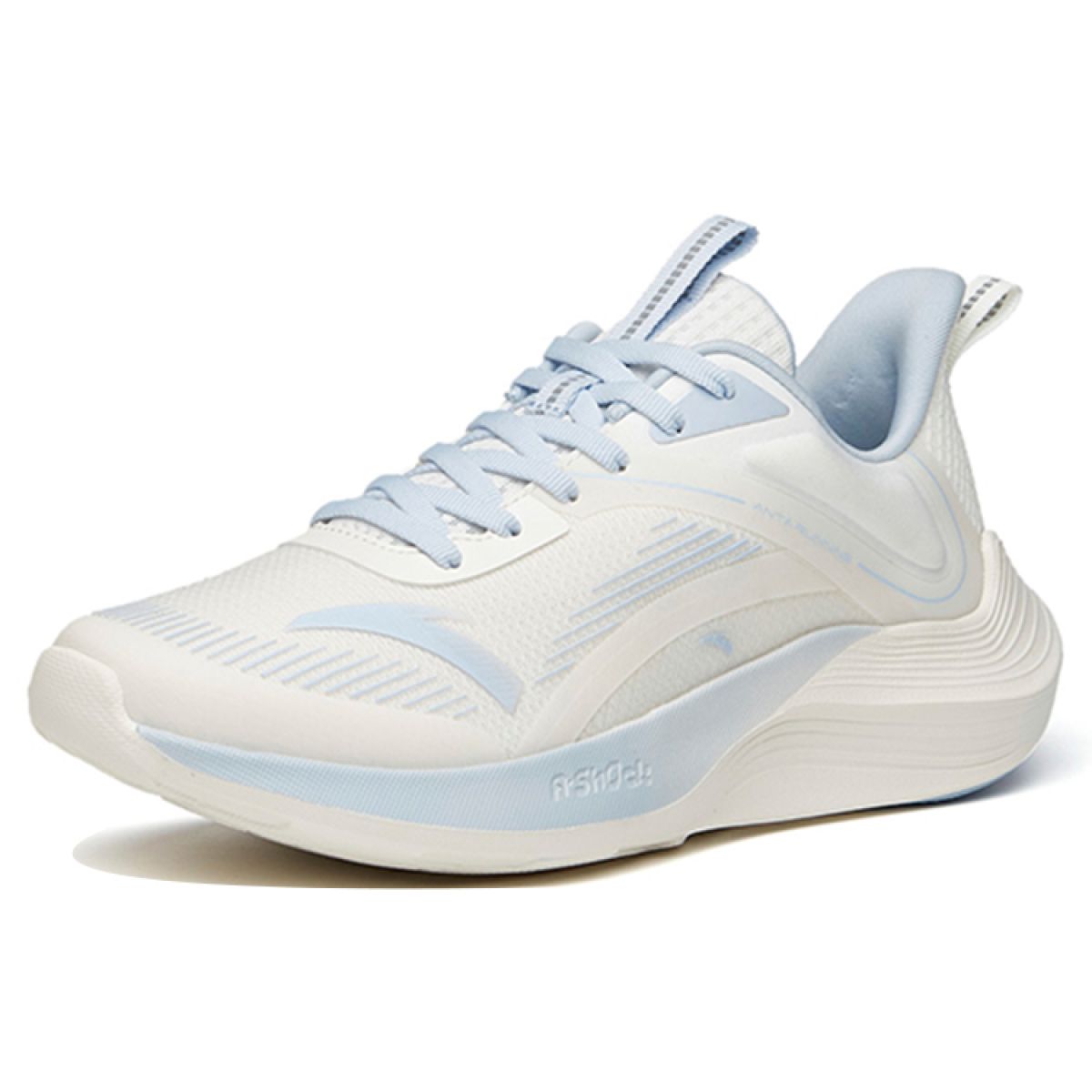 Женские кроссовки Anta DuCi1  Ivory White/Oxygen Blue