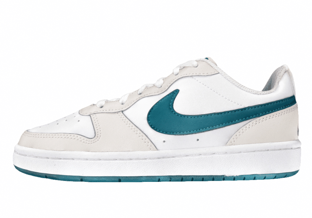 Подростковые кроссовки Nike Court Borough 2 Low "Grey Fog Game Royal" GS