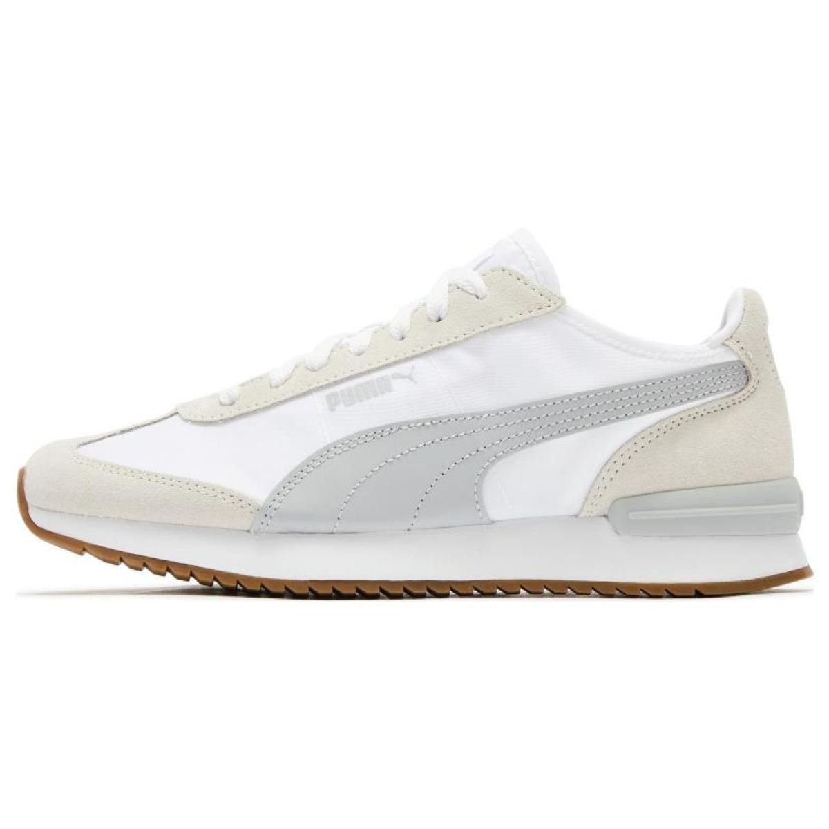 Кроссовки Puma R78 Metallic White/Beige