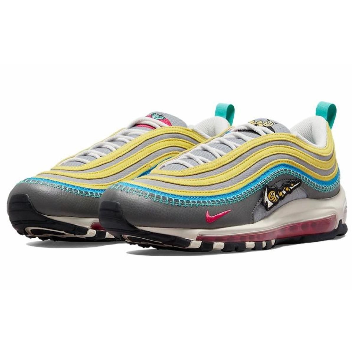 Мужские кроссовки Nike Air Max 97 SE Grey/Yellow