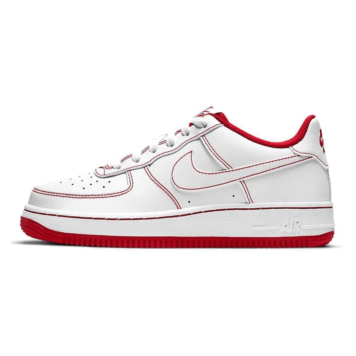 Подростковые кроссовки Nike Air Force 1 Low University Red GS