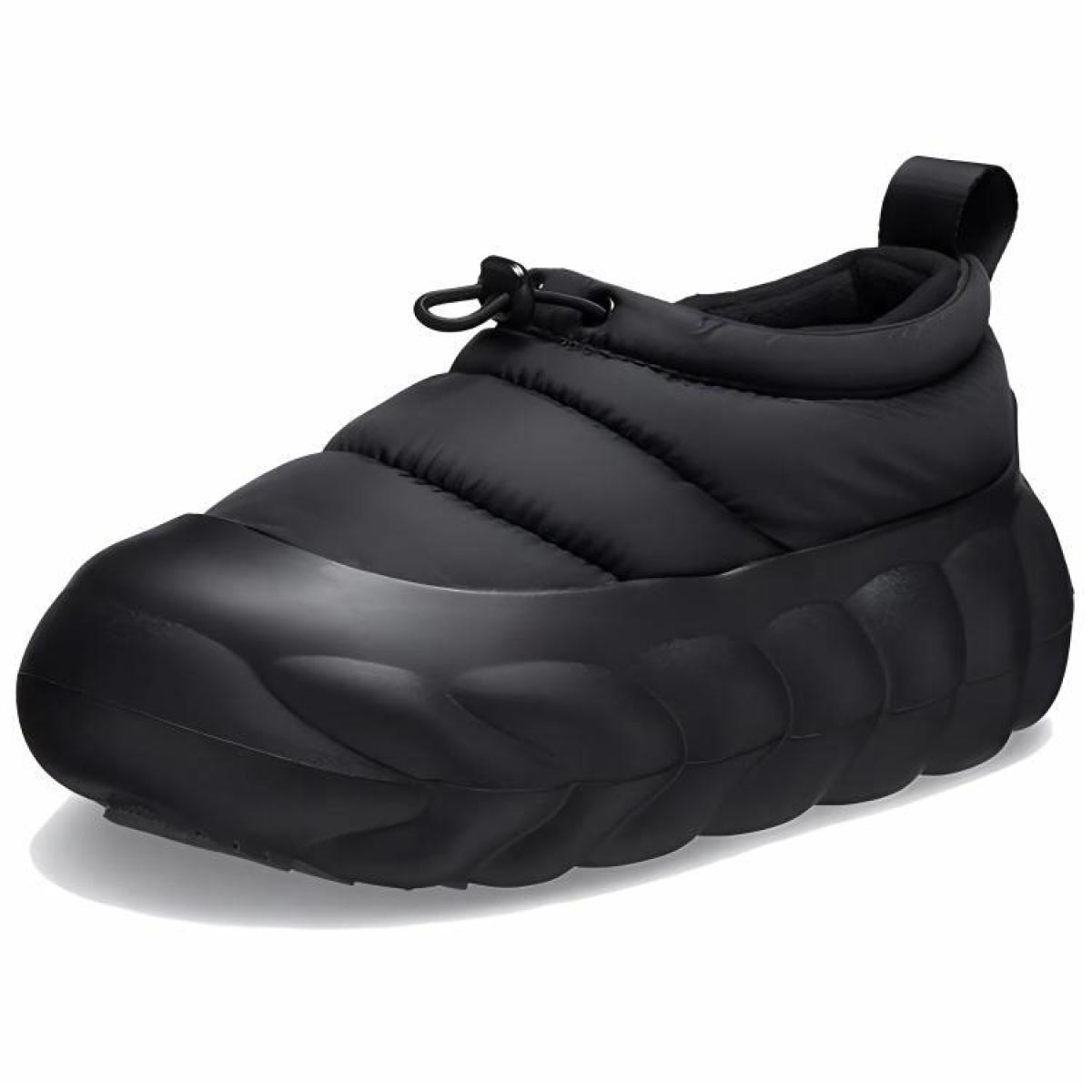 Кроссовки Crocs Overpuff Shorty Black