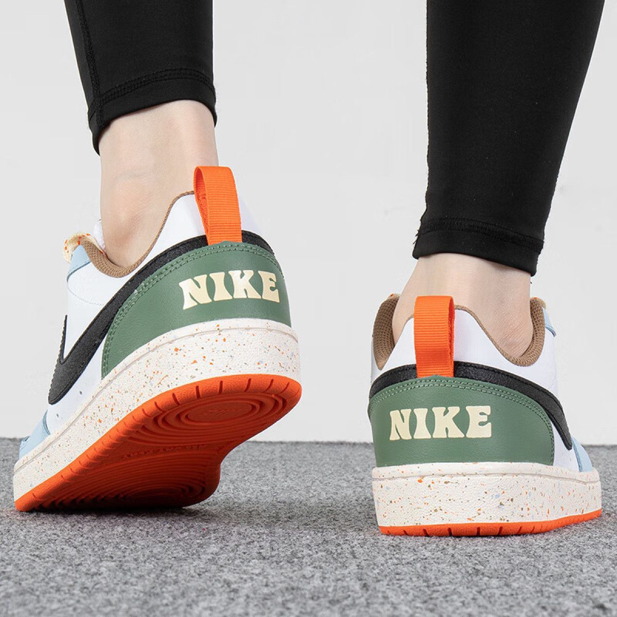 Подростковые кроссовки Nike Court Borough 2 Low White Alabaster GS